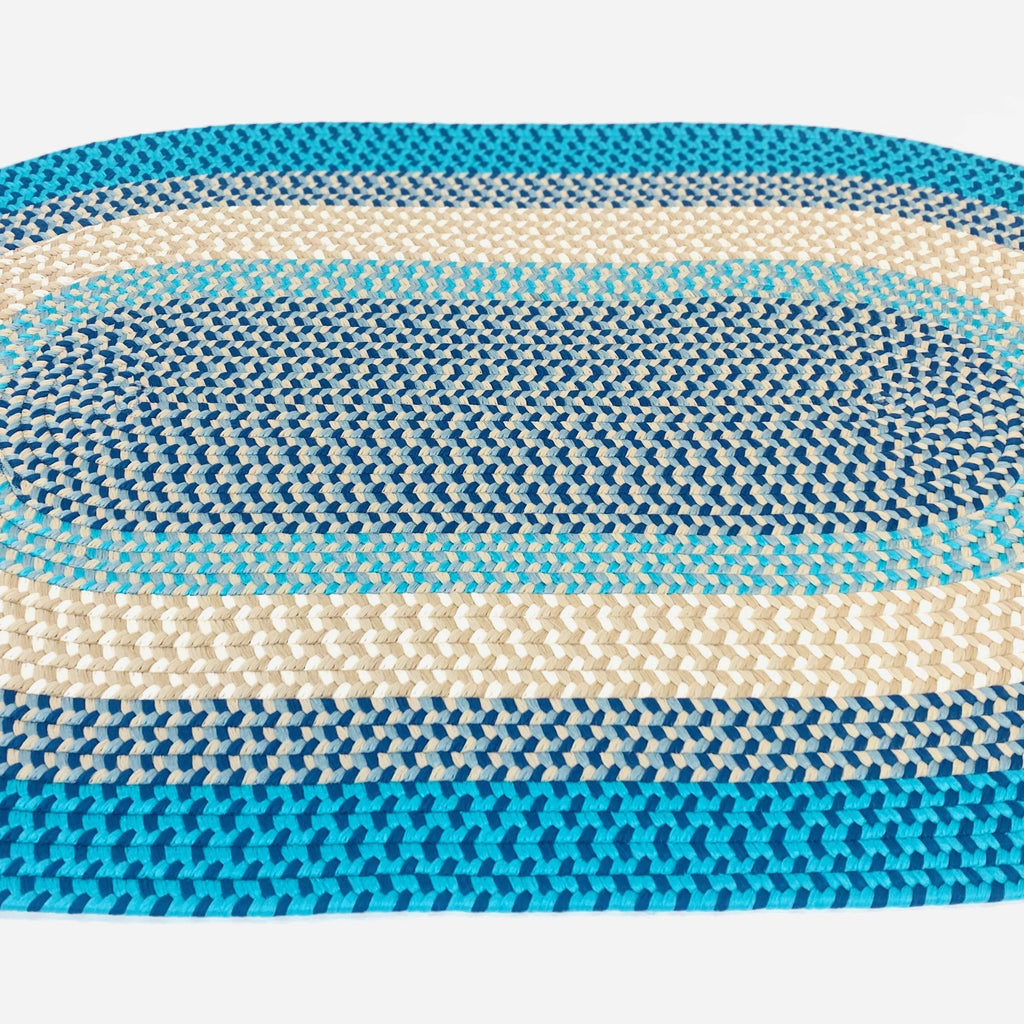 colonial mills kingston braid kn99 aqua rug