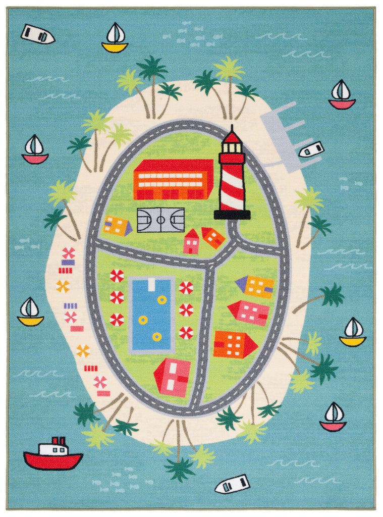 safavieh clearance kids playhouse kph202m blue rug