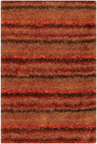 chandra kubu kub 16500 red rug