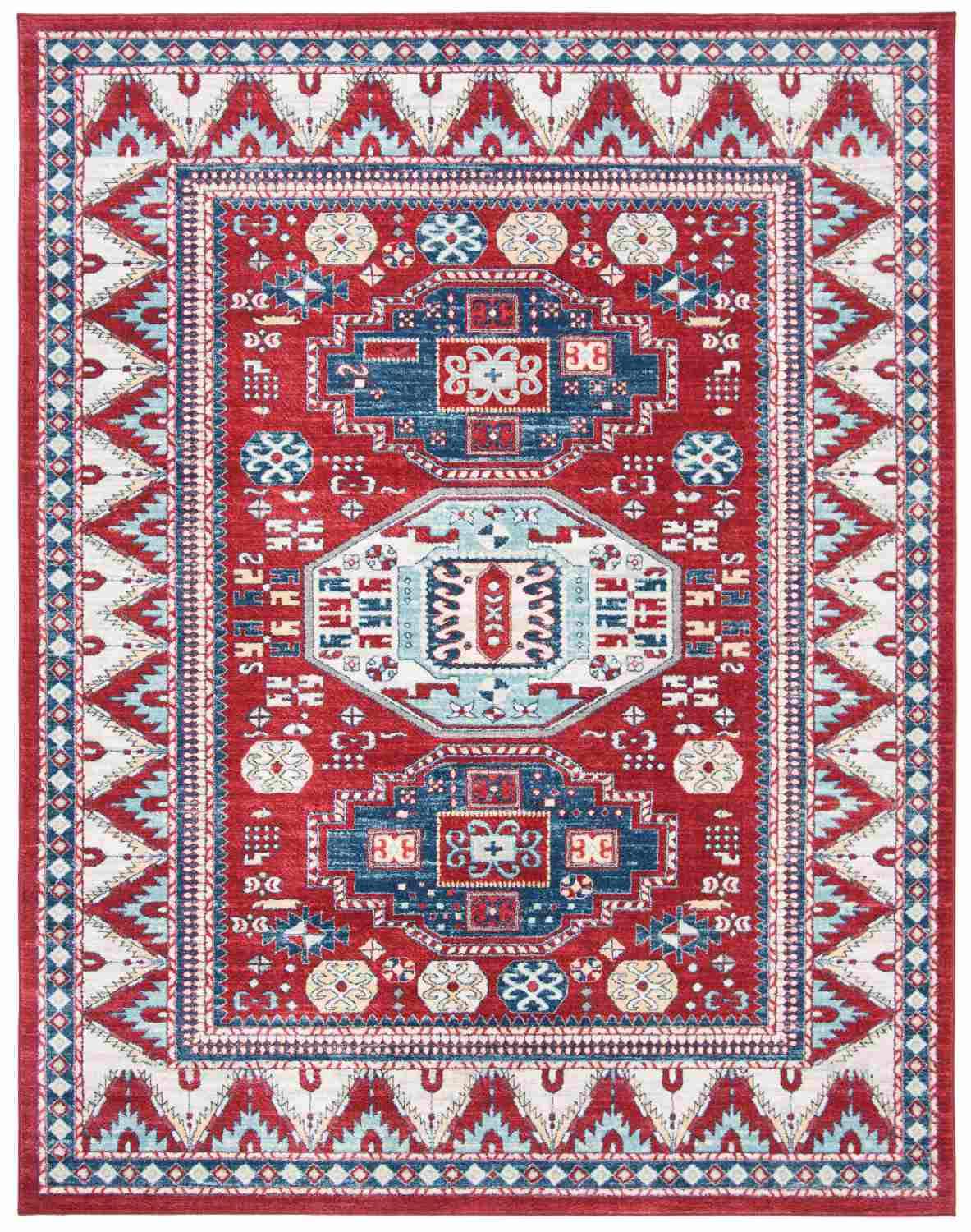 safavieh clearance kazak kzk118r red rug
