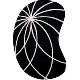 Livabliss Forum FM-7072 Black Rug