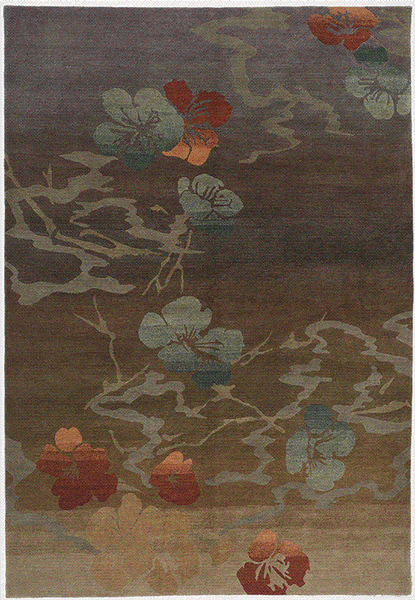 Tibet Rug Company 100 CT Kimono Taupe Rug