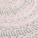 colonial mills bella nursery la01 pink grey rug