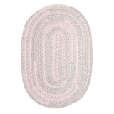 colonial mills bella nursery la01 pink grey rug