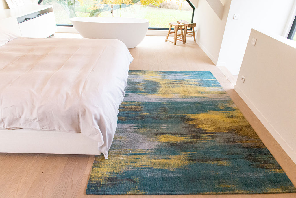 Louis De Poortere Atlantics 9119 Nymphea Blue Rug