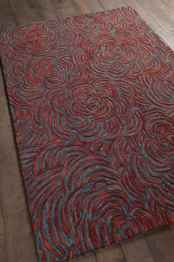 chandra leia lei 42203 red rug
