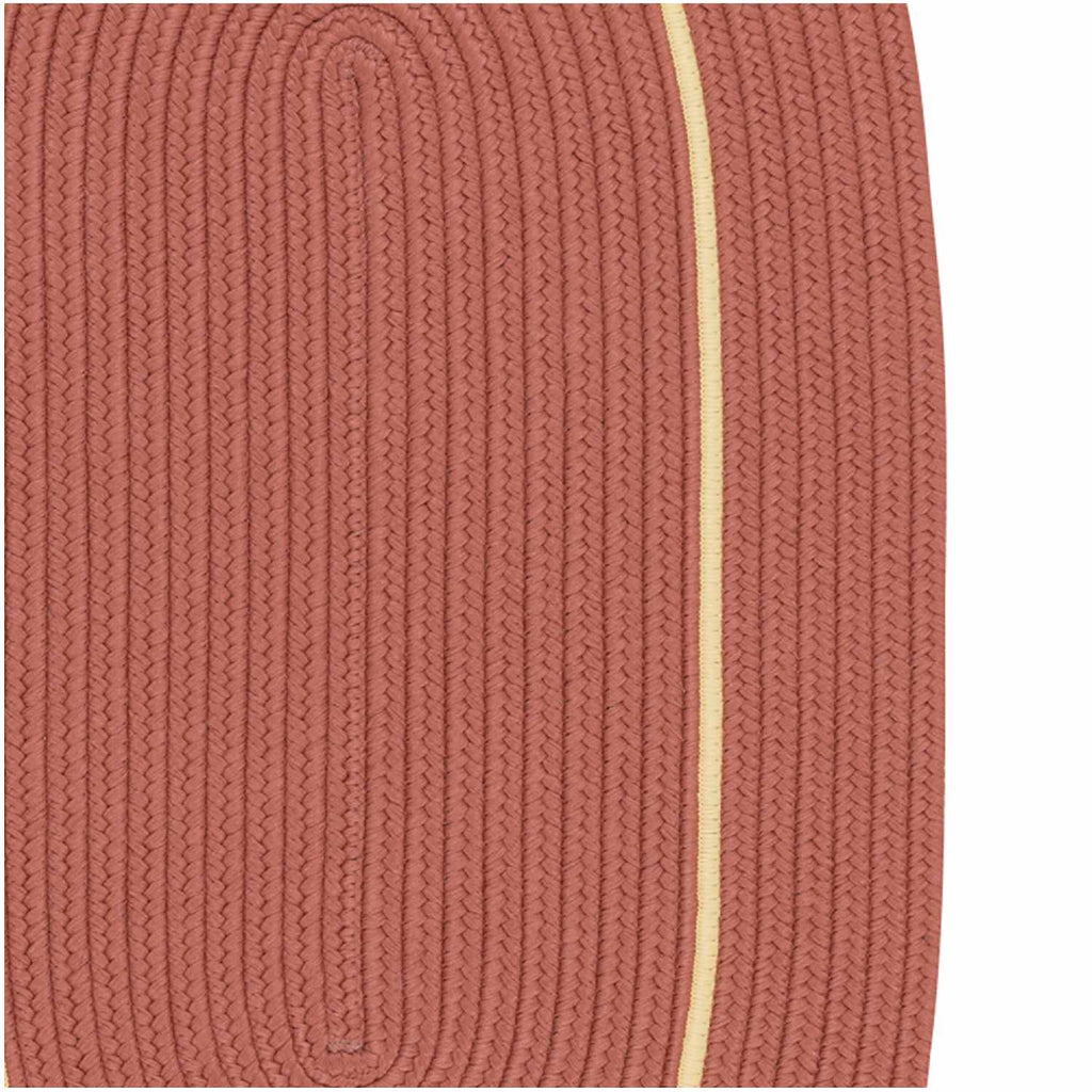 Colonial Mills Lifestyle Accent Border LF56 Barn Red Rug