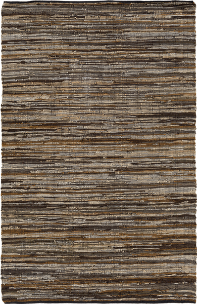 Surya Rug Co. Log Cabin Brown Mix Rug | Brown Rugs | Rugs Done Right 