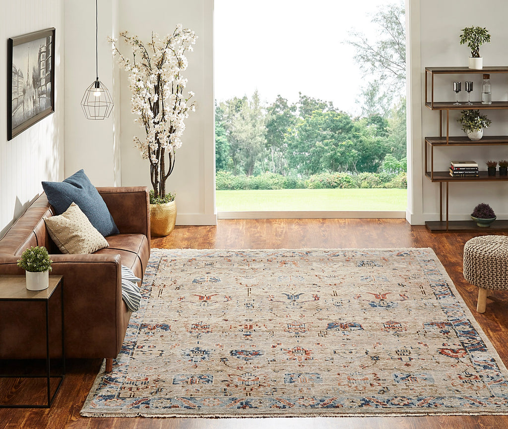 Rugs Done Right Lennox LX55 Vintage Tan/Blues Rug