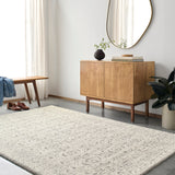 surya louvre lou 2309 light grey rug