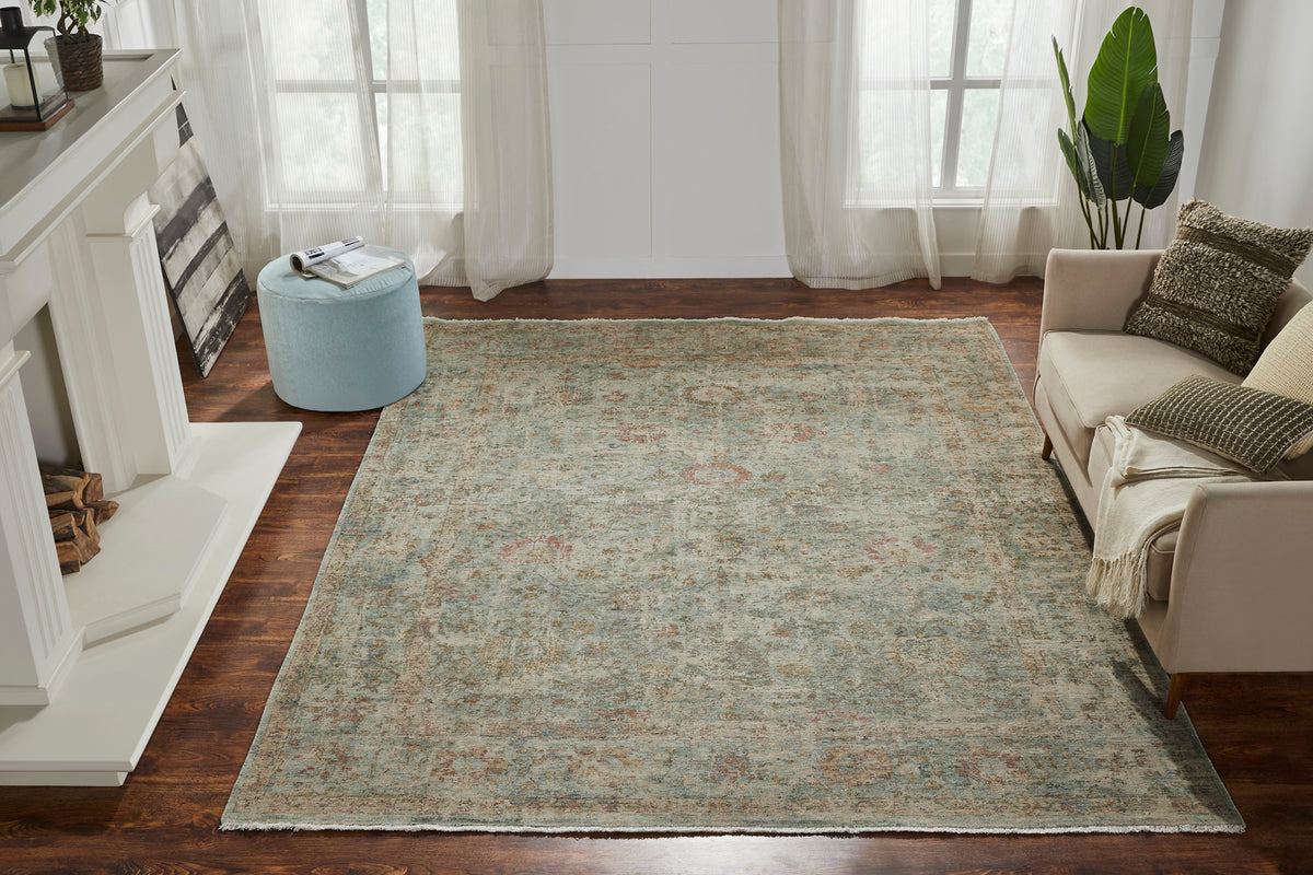rugs done right lynn ly05 vintage seaglass rug