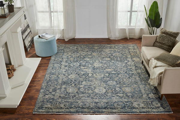 rugs done right lynn ly08 vintage blues rug