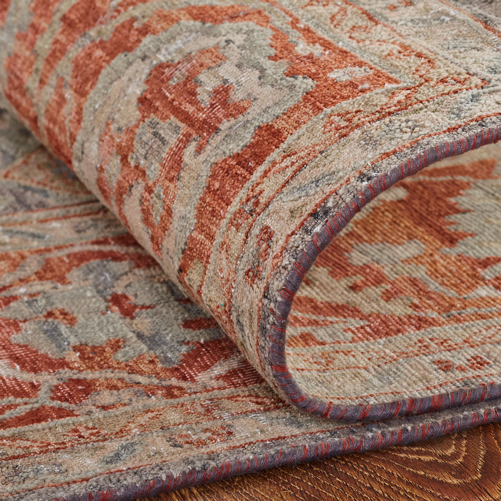 rugs done right lynn ly13 brick red rug