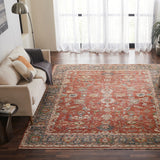 rugs done right lynn ly16 brick red rug