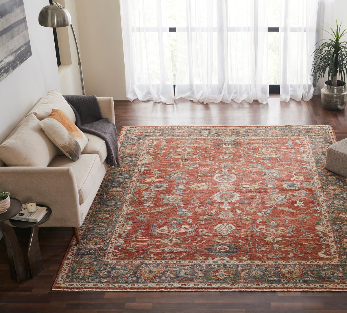 rugs done right lynn ly16 brick red rug