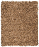 Safavieh Clearance Leather Shag LSG601E Light Gold Rug