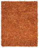 Safavieh Clearance Leather Shag LSG601P Orange Rug