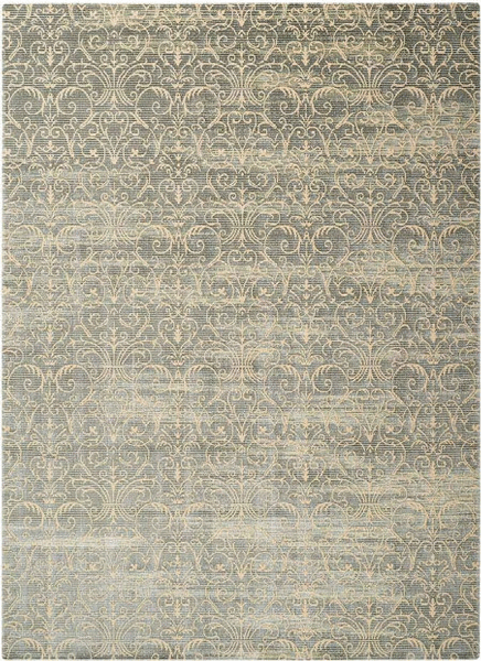 Nourison Clearance Luminance LUM05 Cobalt Rug