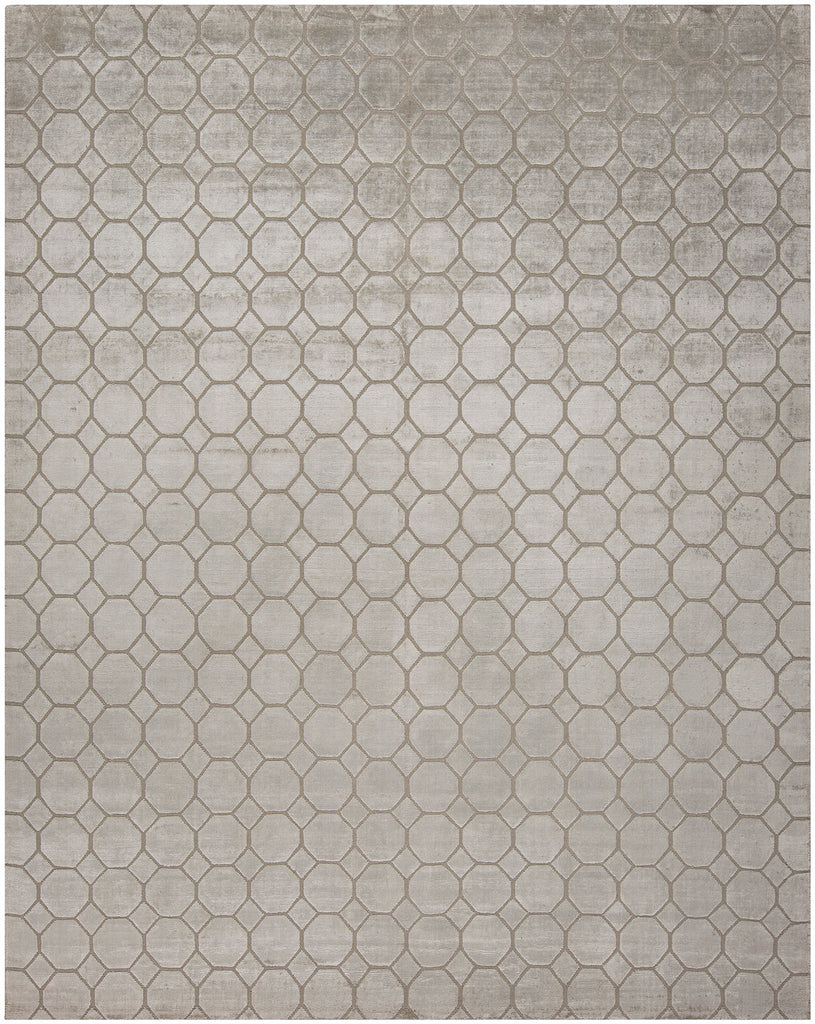 HRI Latitude LA-3151B Silver Rug