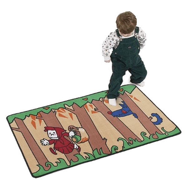Flagship Carpets Little Red Riding Hood Little Red Riding Hood Tan Rug ...