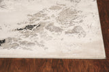 kas oriental luna 7120 silver rug