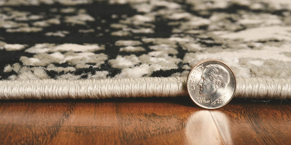 kas oriental luna 7120 silver rug