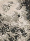 kas oriental luna 7120 silver rug