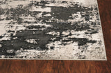 kas oriental luna 7121 silver charcoal rug