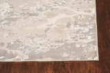 kas oriental luna 7123 sand grey rug
