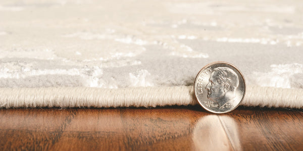 kas oriental luna 7123 sand grey rug