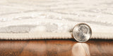kas oriental luna 7124 sand silver rug