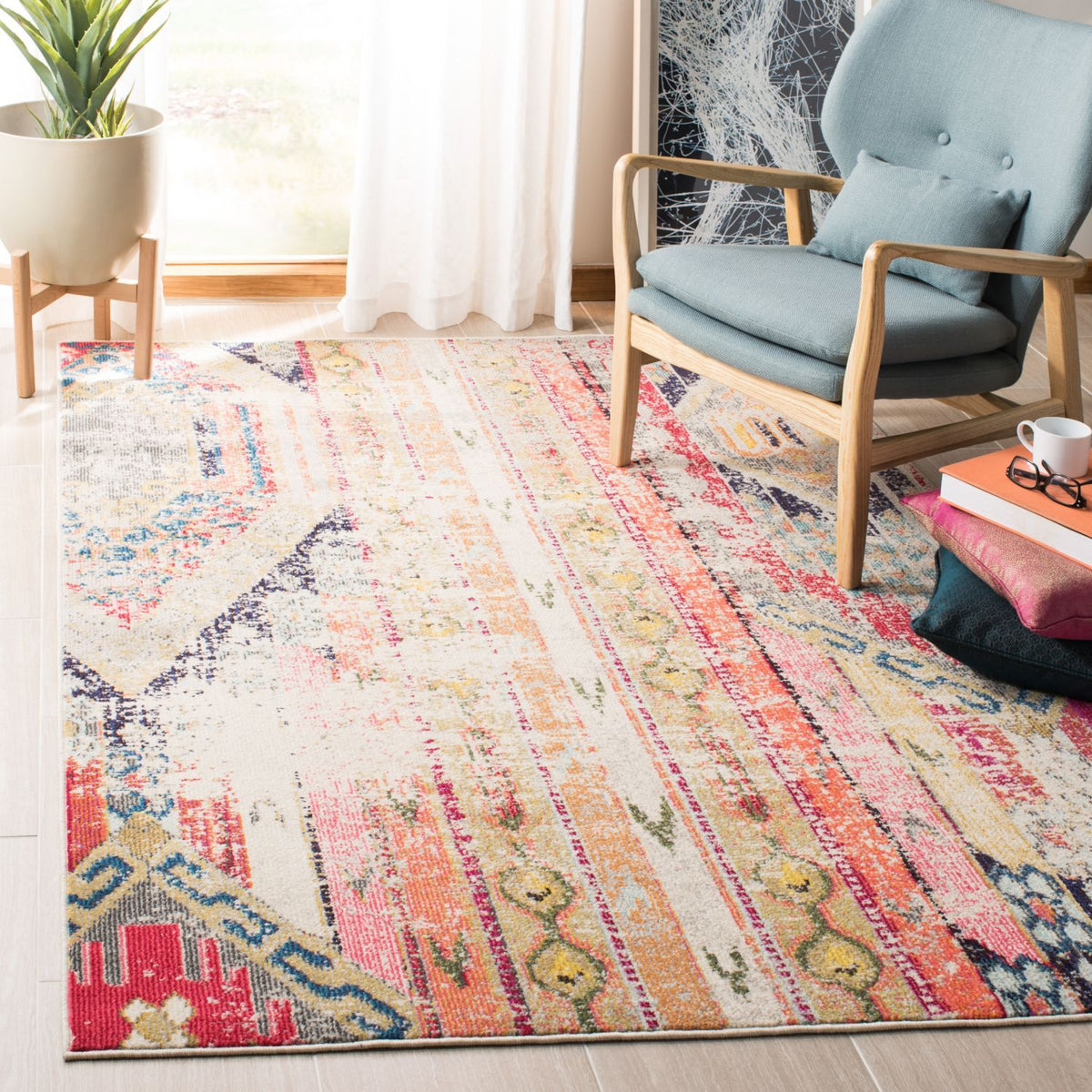 safavieh clearance madison 400 mad422g grey orange rug