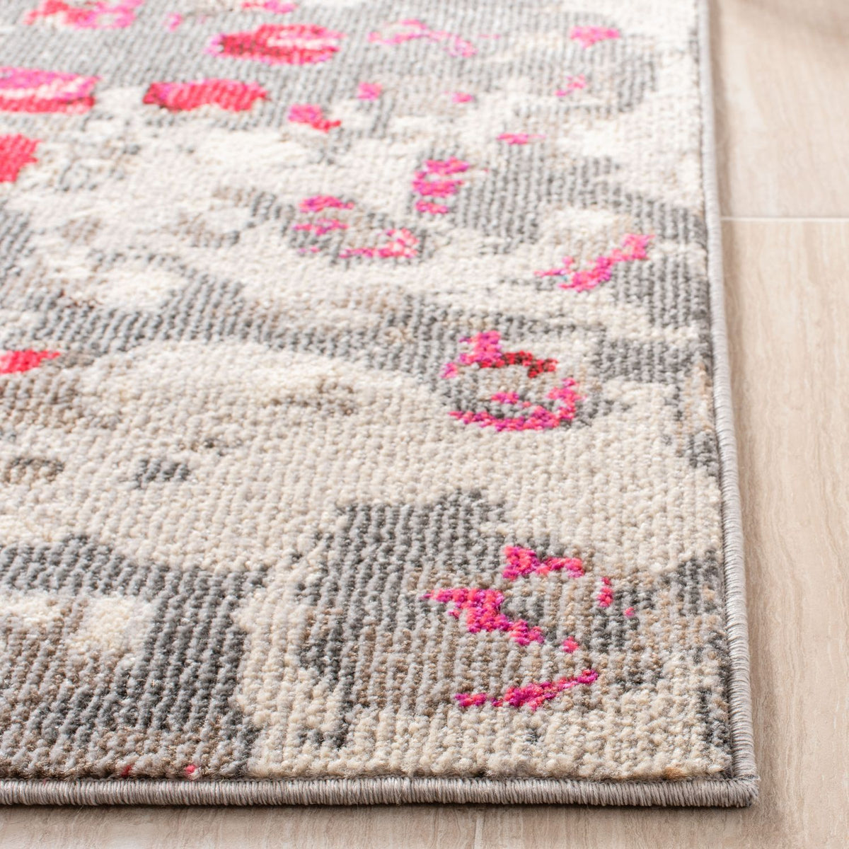 safavieh clearance madison 400 mad425r grey red rug