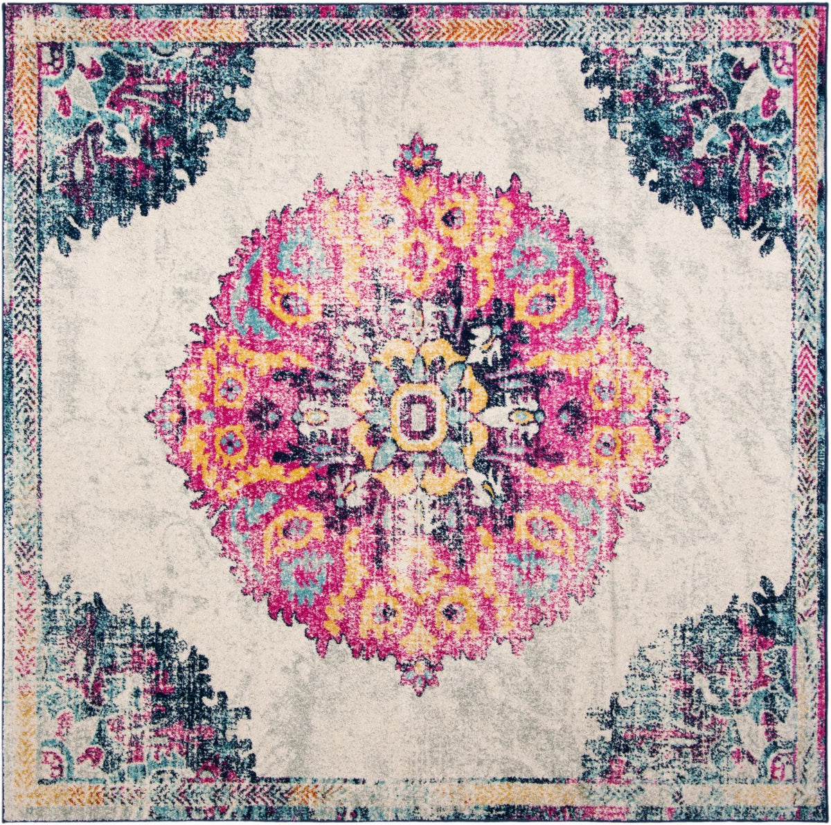 safavieh clearance madison mad913a ivory fuchsia rug