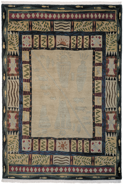 Tibet Rug Company 60 CT MESA Multi Rug
