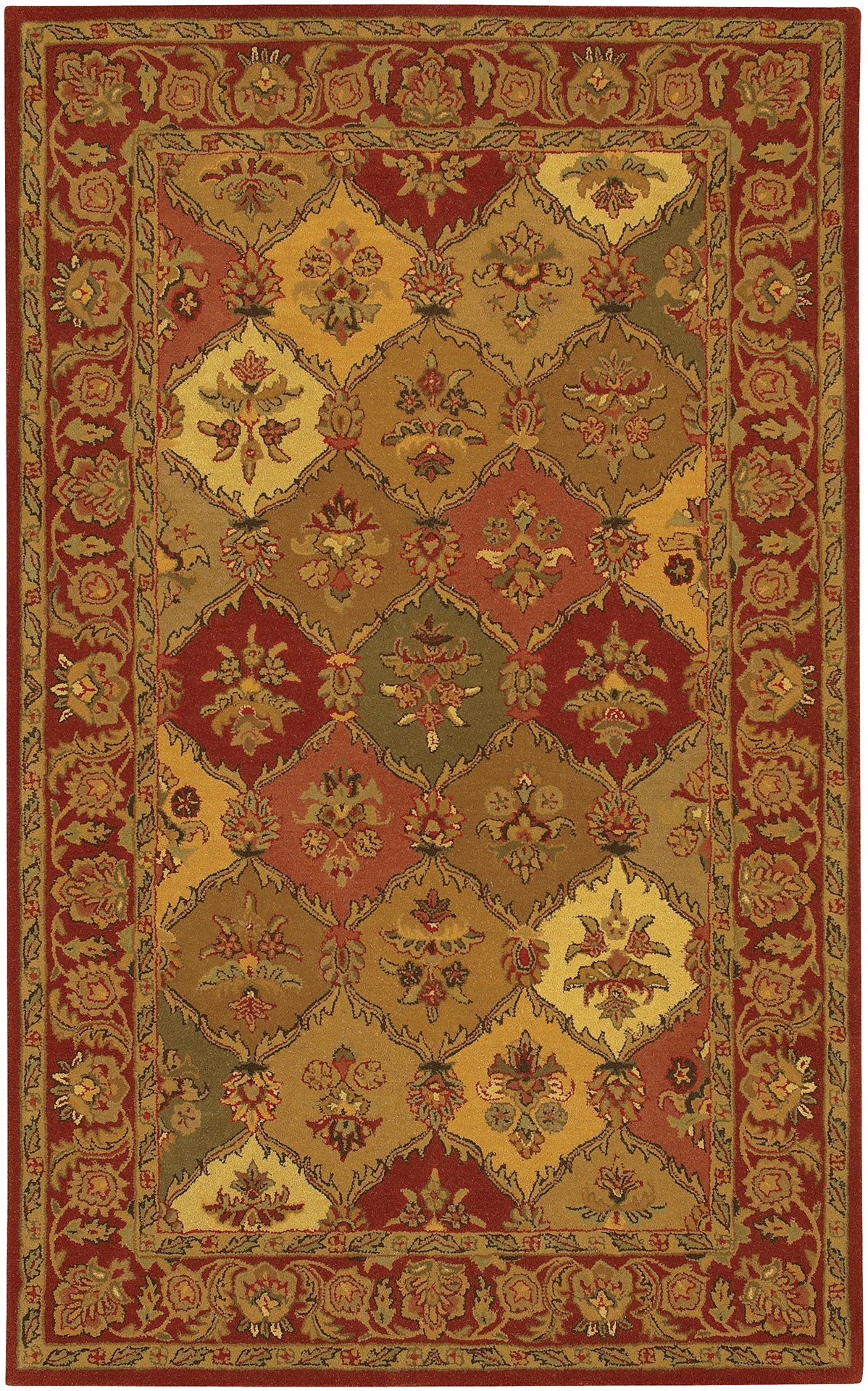 chandra metro met 548 red rug