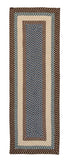 colonial mills montego mg89 bright brown rug