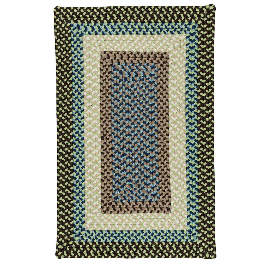 colonial mills montego mg89 bright brown rug