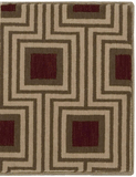 Rugs Done Right Custom Manhattan MHT03 Poinsettia Rug