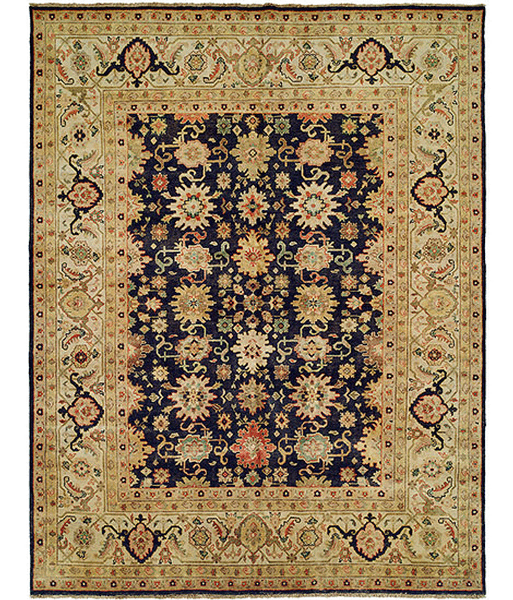 HRI Mahal MJ7 Navy Rug