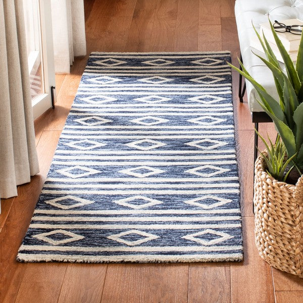 safavieh clearance micro loop mlp153n navy rug