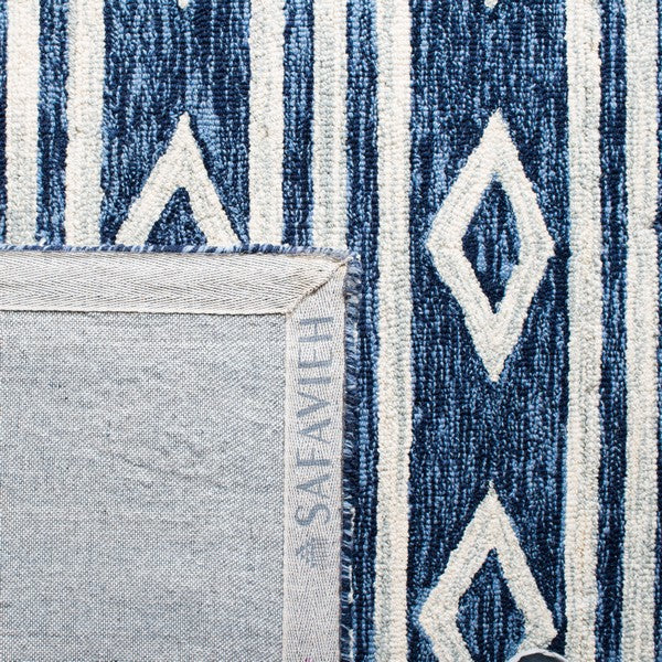 safavieh clearance micro loop mlp153n navy rug