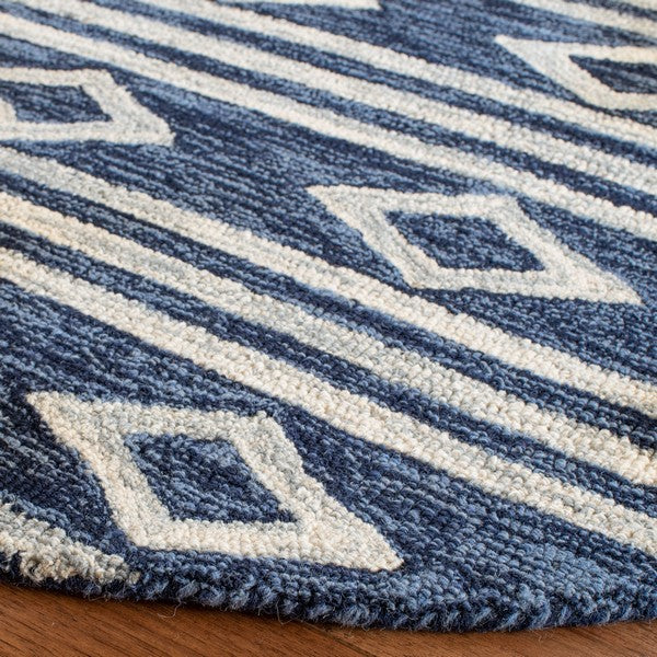 safavieh clearance micro loop mlp153n navy rug