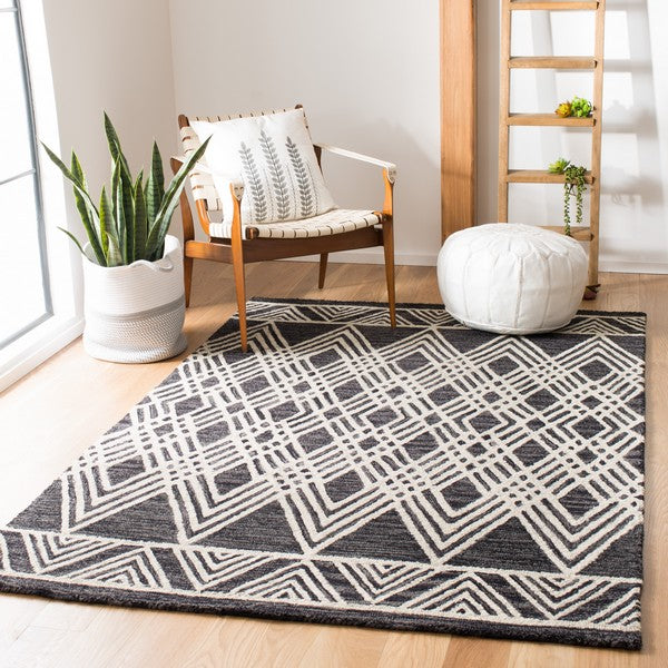 safavieh clearance micro loop mlp155h charcoal rug