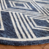 safavieh clearance micro loop mlp156n navy rug
