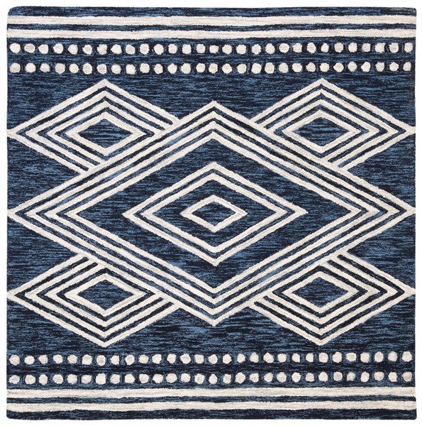 safavieh clearance micro loop mlp156n navy rug