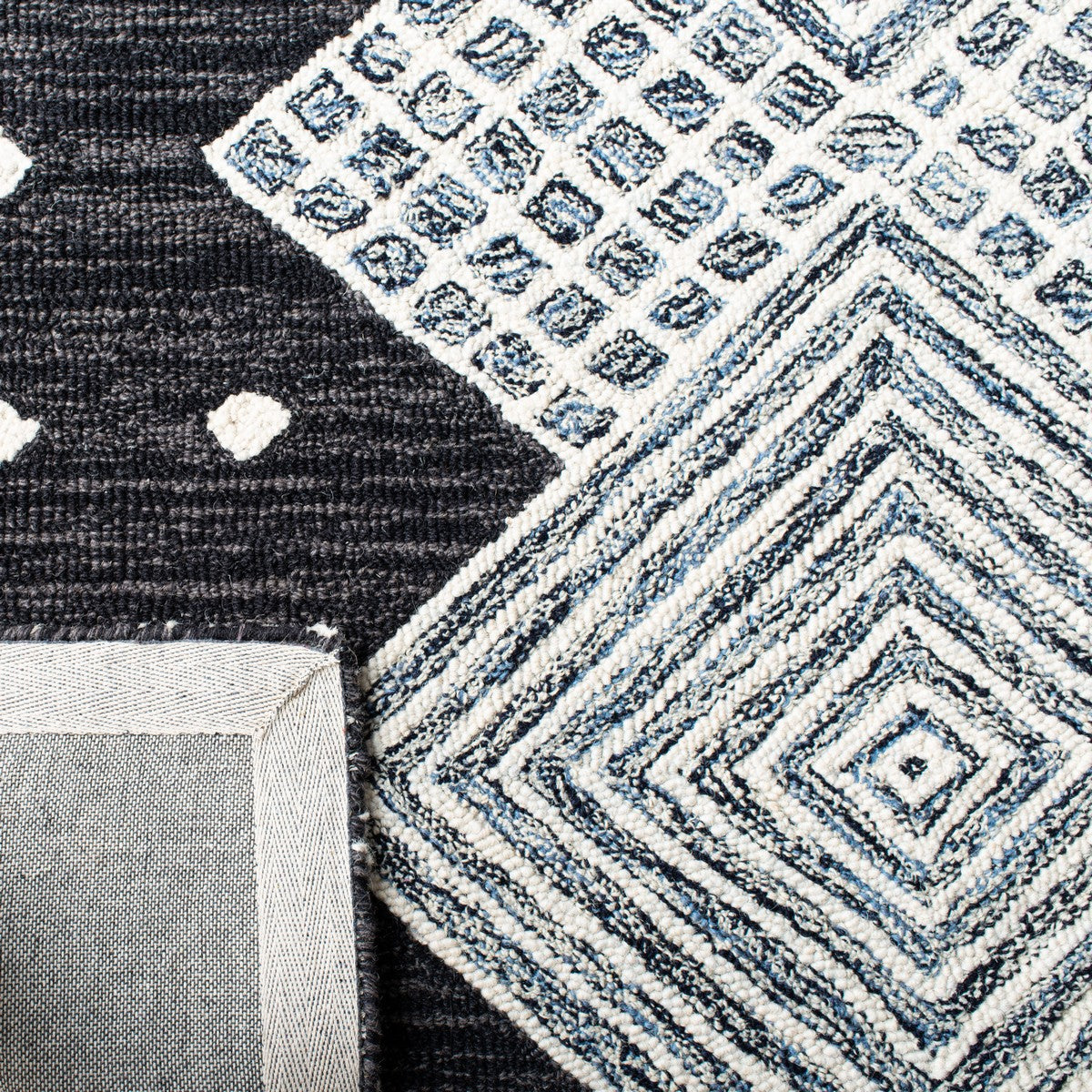 safavieh clearance micro loop mlp171h charcoal rug
