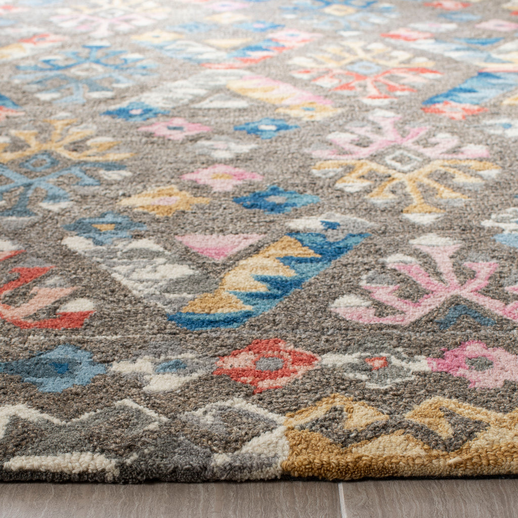 Safavieh Clearance Micro-Loop MLP351F Grey Rug