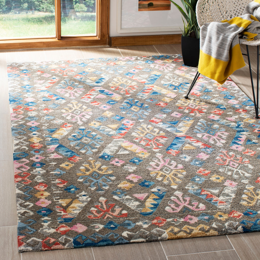 Safavieh Clearance Micro-Loop MLP351F Grey Rug