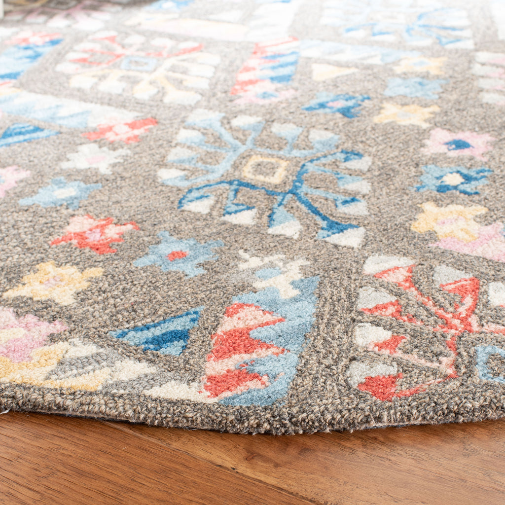 Safavieh Clearance Micro-Loop MLP351F Grey Rug